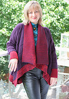 Mitred Drape Jacket