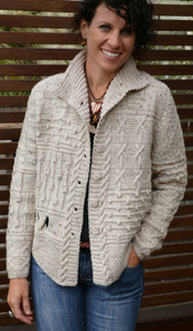 Split Texture Jacket